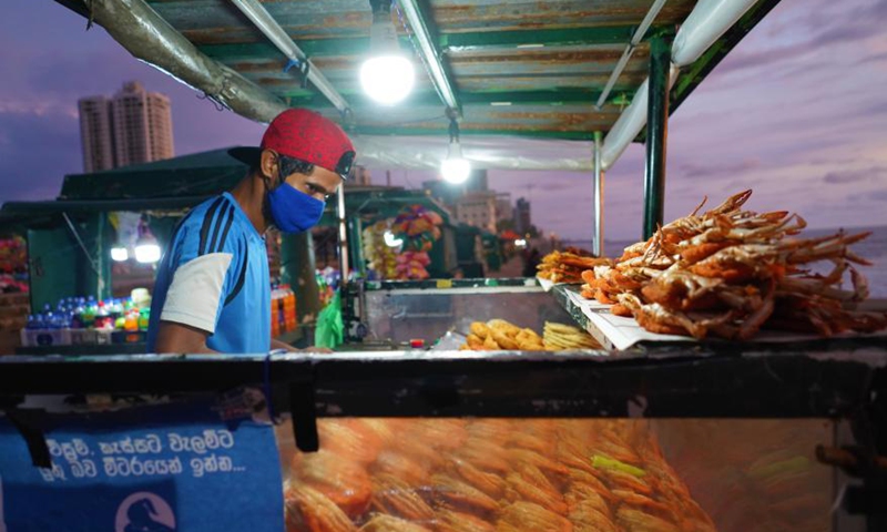 Street Food in Galle Face Green Colombo